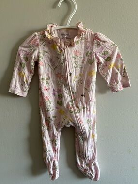 Little me bamboo floral sleeper